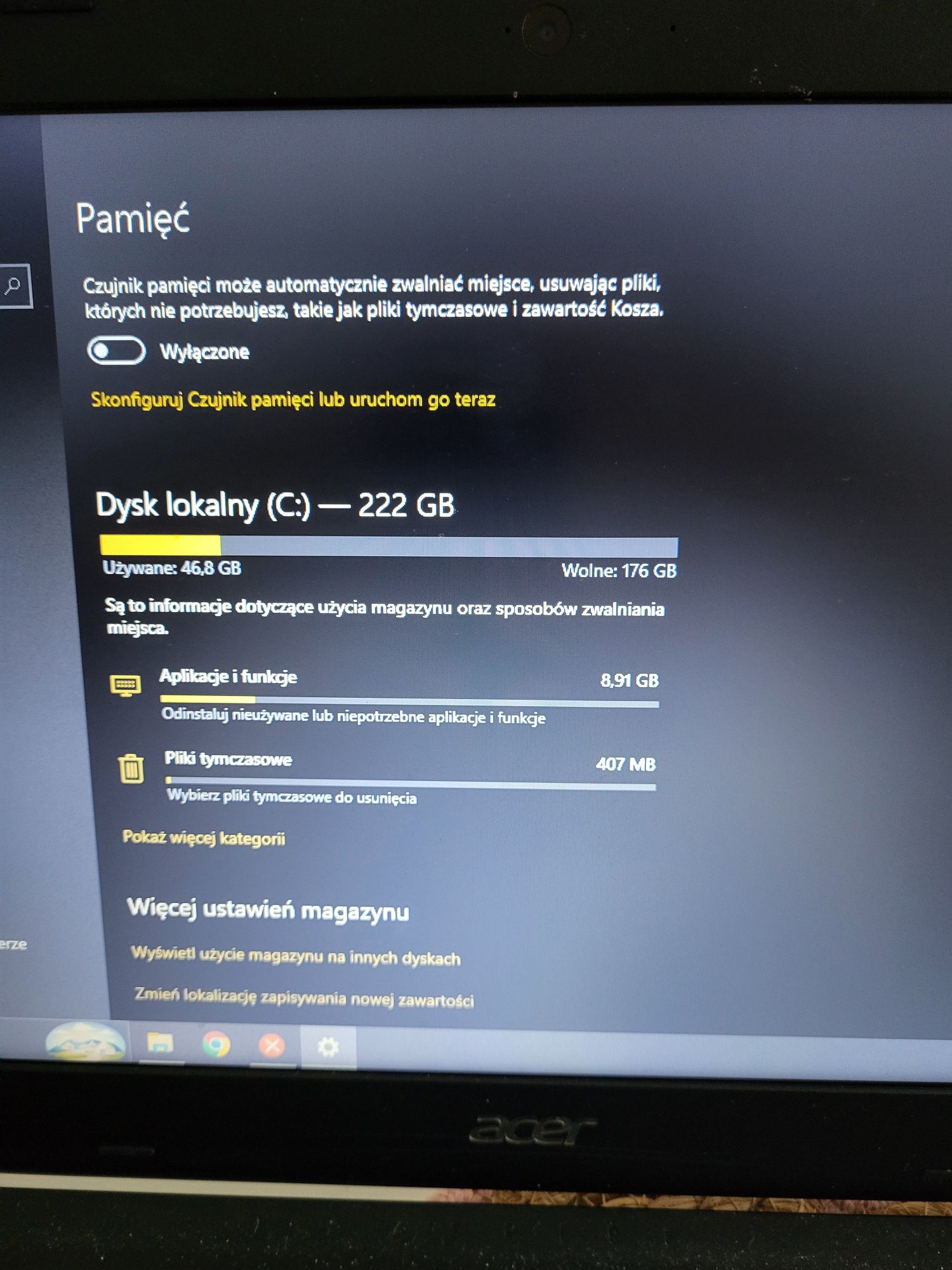 Laptop Acer Aspire 3 intel core i3