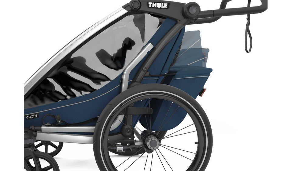 Przyczepka rowerowa THULE Chariot Cross1 - ciemny niebieski