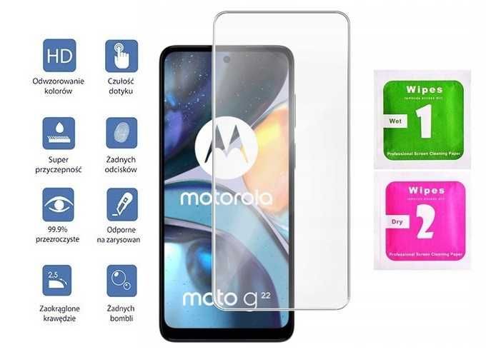 3szt Szkło Hartowane do Motorola Moto G22 4G
