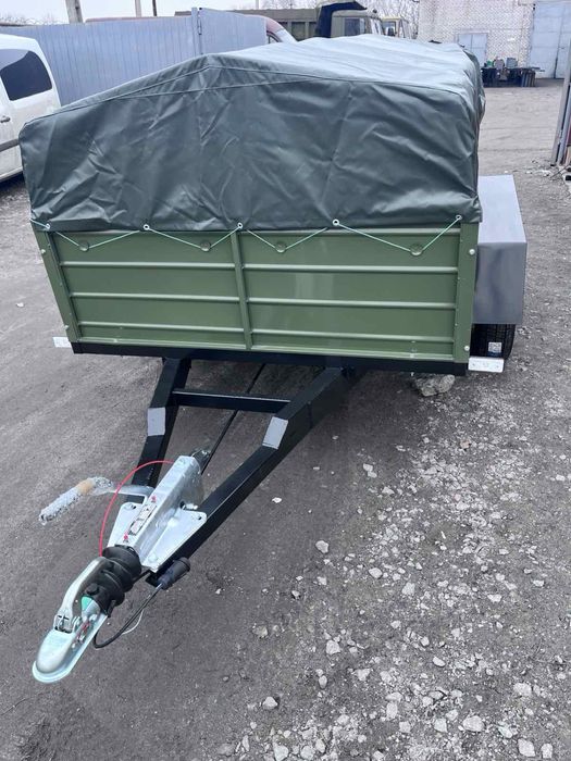 Двовічний  причіп Дніпро-250 з гальмами на 2т