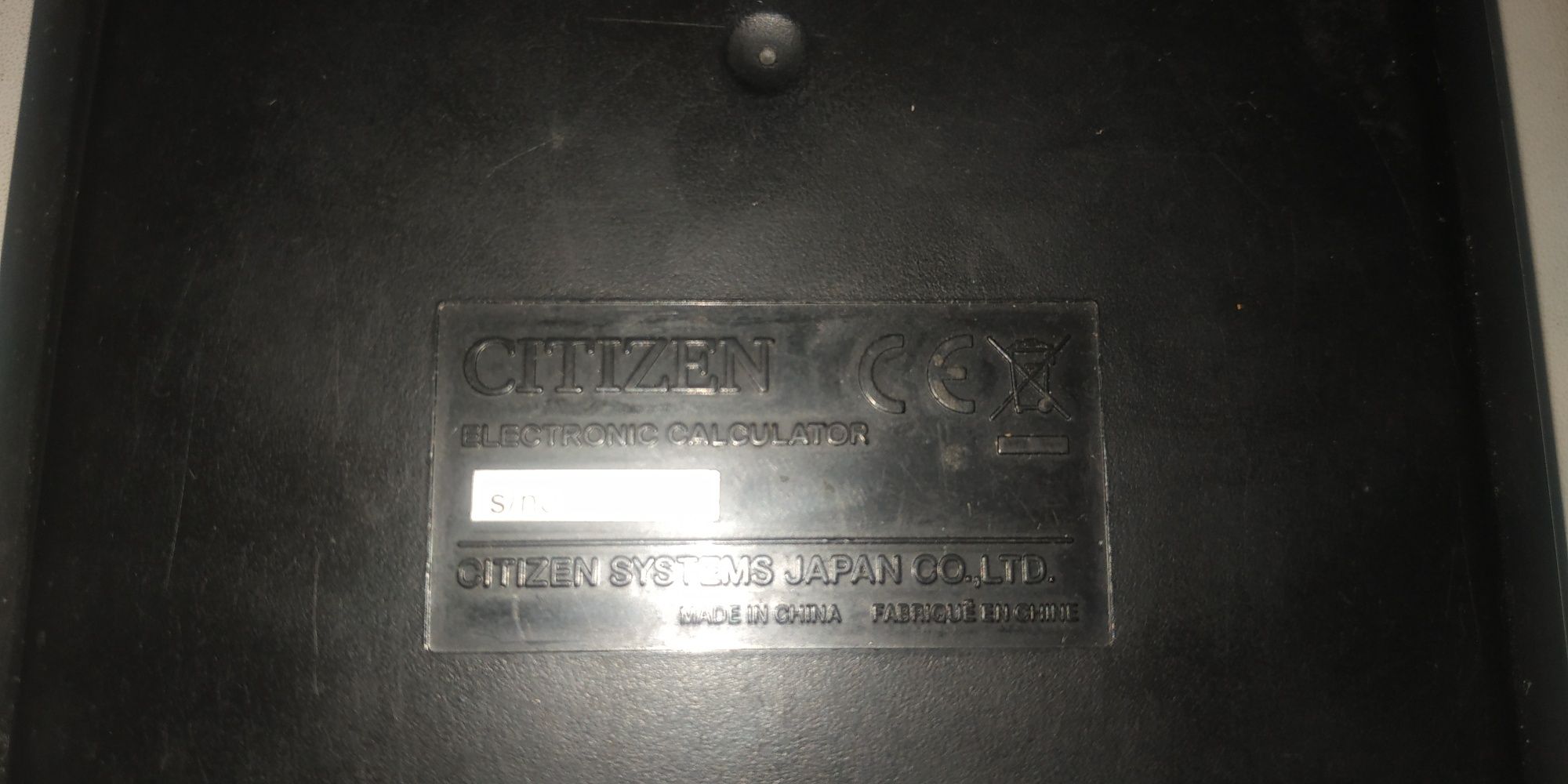 Калькулятор citizen mt-801 3