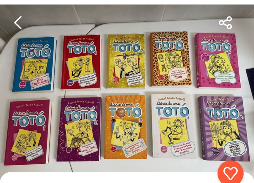Diario de uma Toto como novos