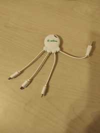 Универсальный USB кабель 3в1 для iPhone и Android