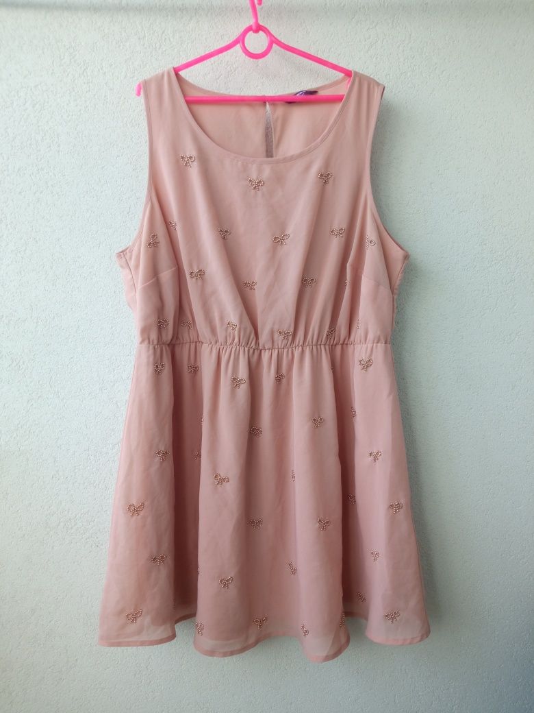 new look inspire elegancka koktajlowa sukienka r.50/52