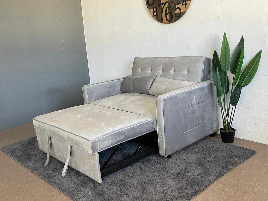 Sofa cama cinza Envio gratis paga na ato entrega
