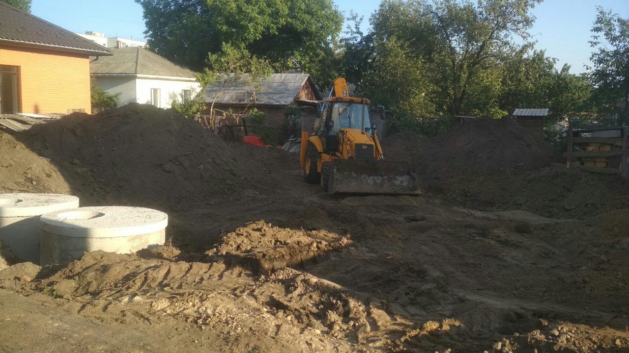 Послуги экскаватора JCB 3CX