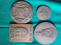 Medalhas de bronze diversas décadas de 70/80 duas de Cabral Antunes