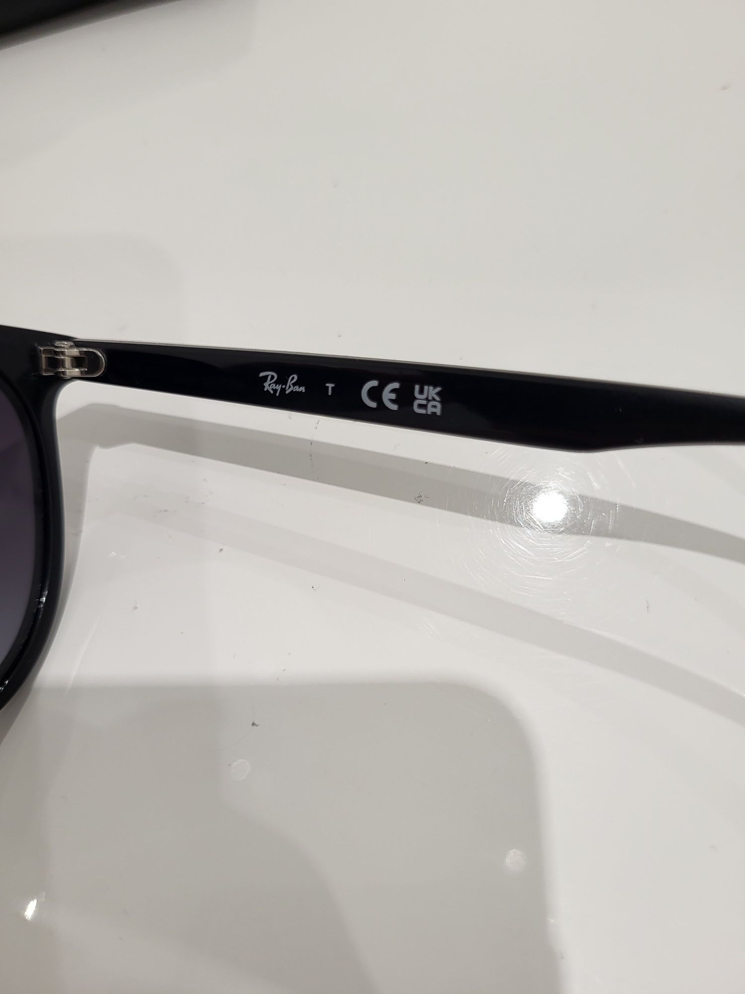 Okulary przeciwsłoneczne damskie Ray-Ban RB 4378 czarne oryginał etui