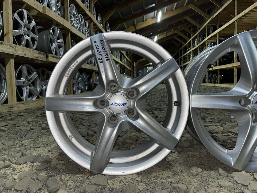 Німецькі диски AUTEC 5/105 R16 6.5J ET39 ідеальний стан OPEL