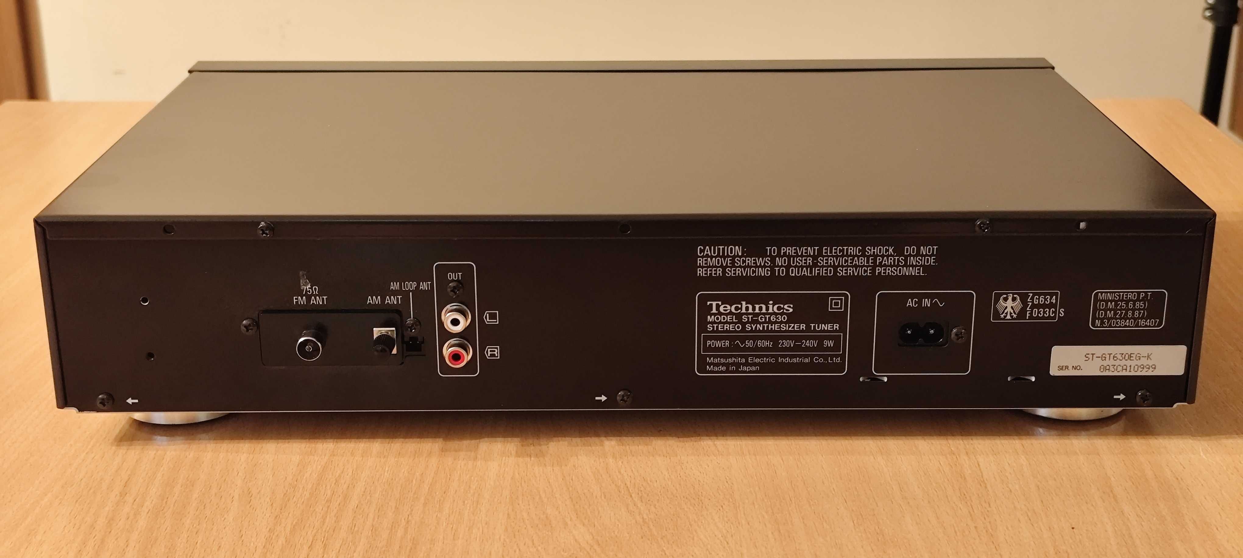 Technics ST-GT630 topowy tuner RDS STAN KOLEKCJONERSKI