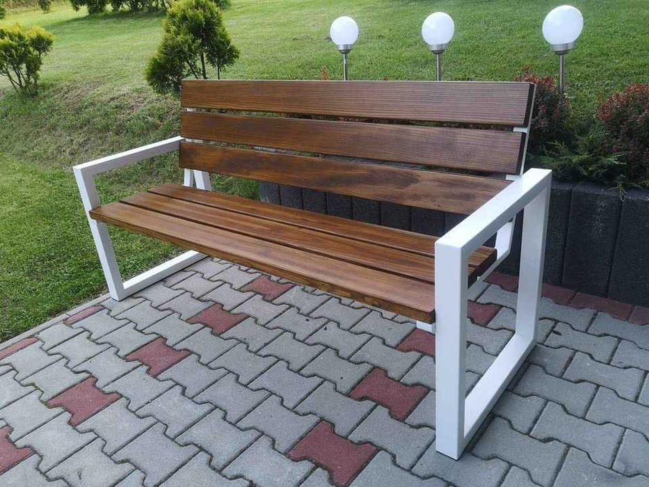 Ławka ogrodowa / parkowa / nowoczesna ! Styl SQUARE