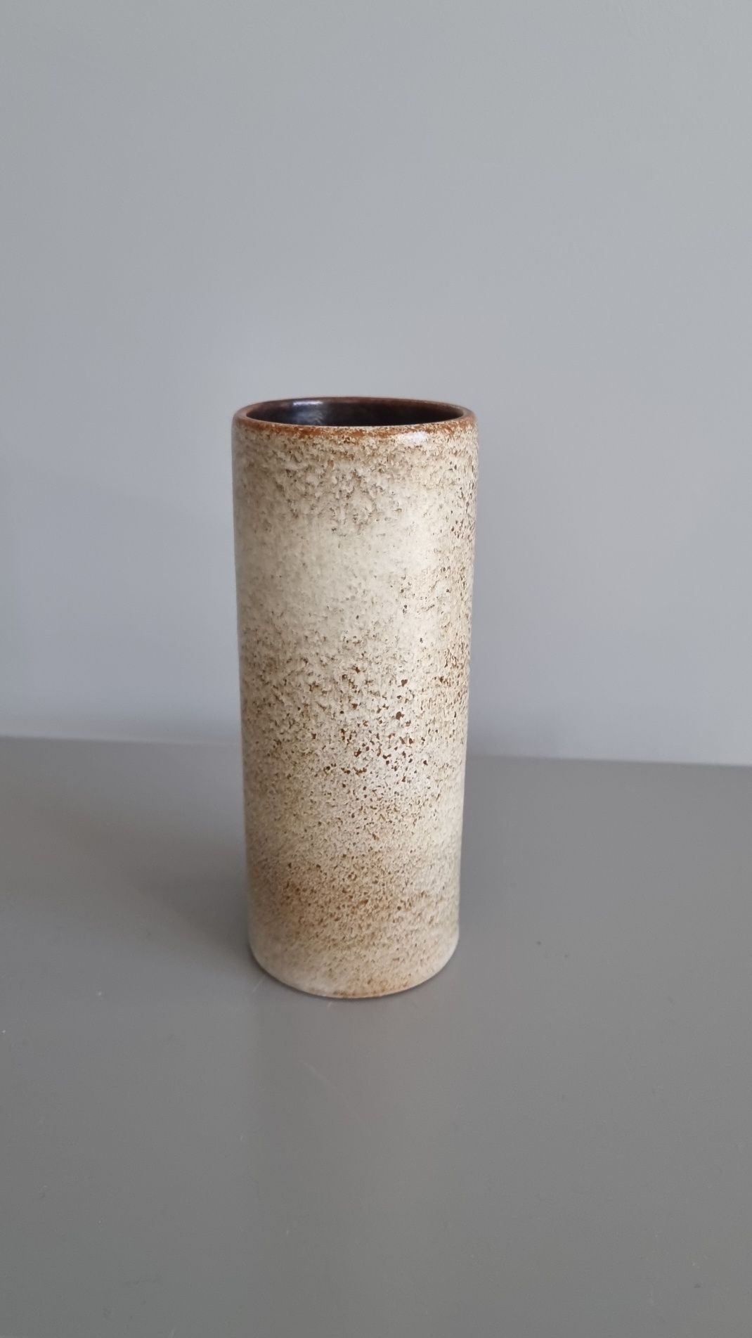 Wazon pojemnik kubek ceramiczny vintage fat lava tuba zara home