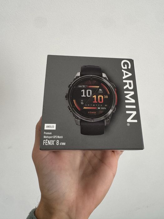 Нові Garmin Fenix 8 47mm Amoled Slate Gray