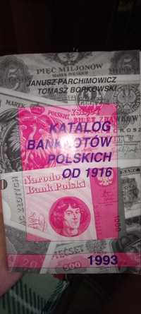 Katalog banknotów polskich od 1916 r.na dzień 1993r
