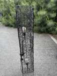 Lampa podłogowa czarna