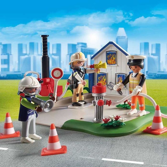 Playmobil My Figures 70980 Akcja ratownicza