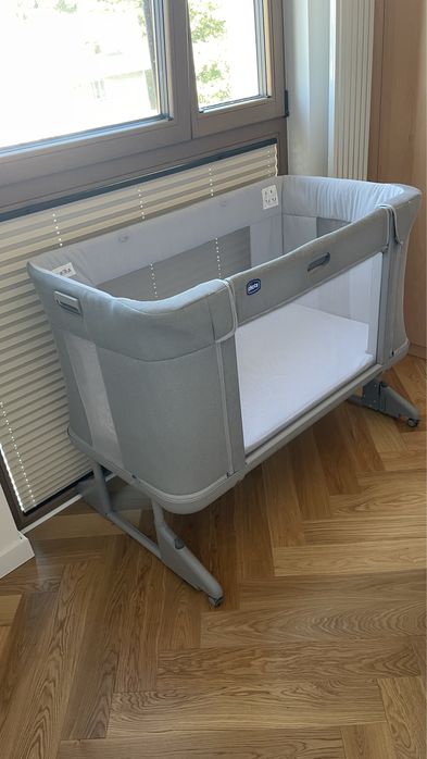 Chicco Next2Me Forever Łóżeczko Dostawne cool gray