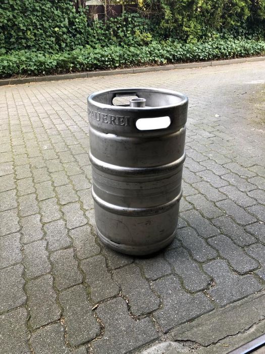 Beczka keg po piwie
