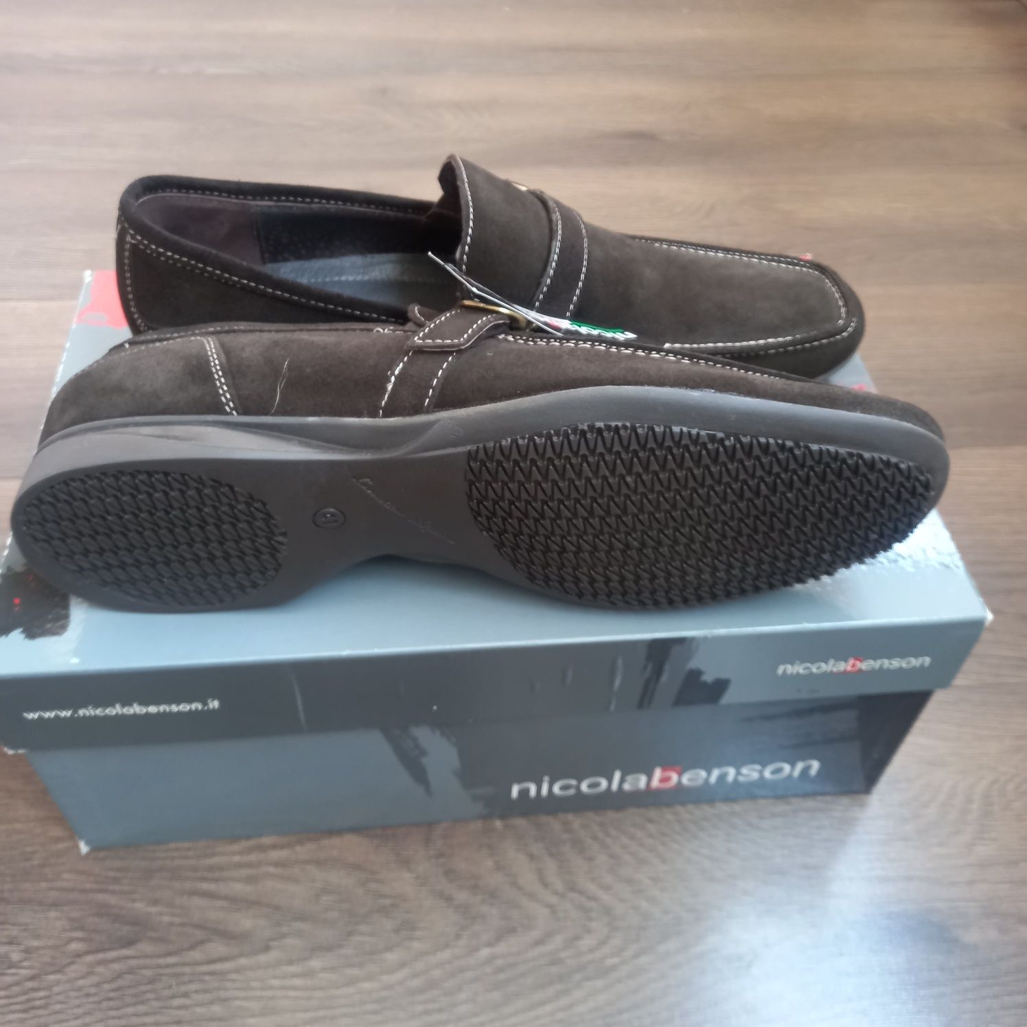 Чоловічі мокасіни, туфлі Nicolabenson