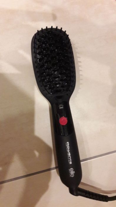Escova alisar e alisador de cabelo