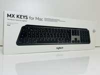 Нова Бездротова клавіатура Logitech MX Keys for MAC Black (920-009558]