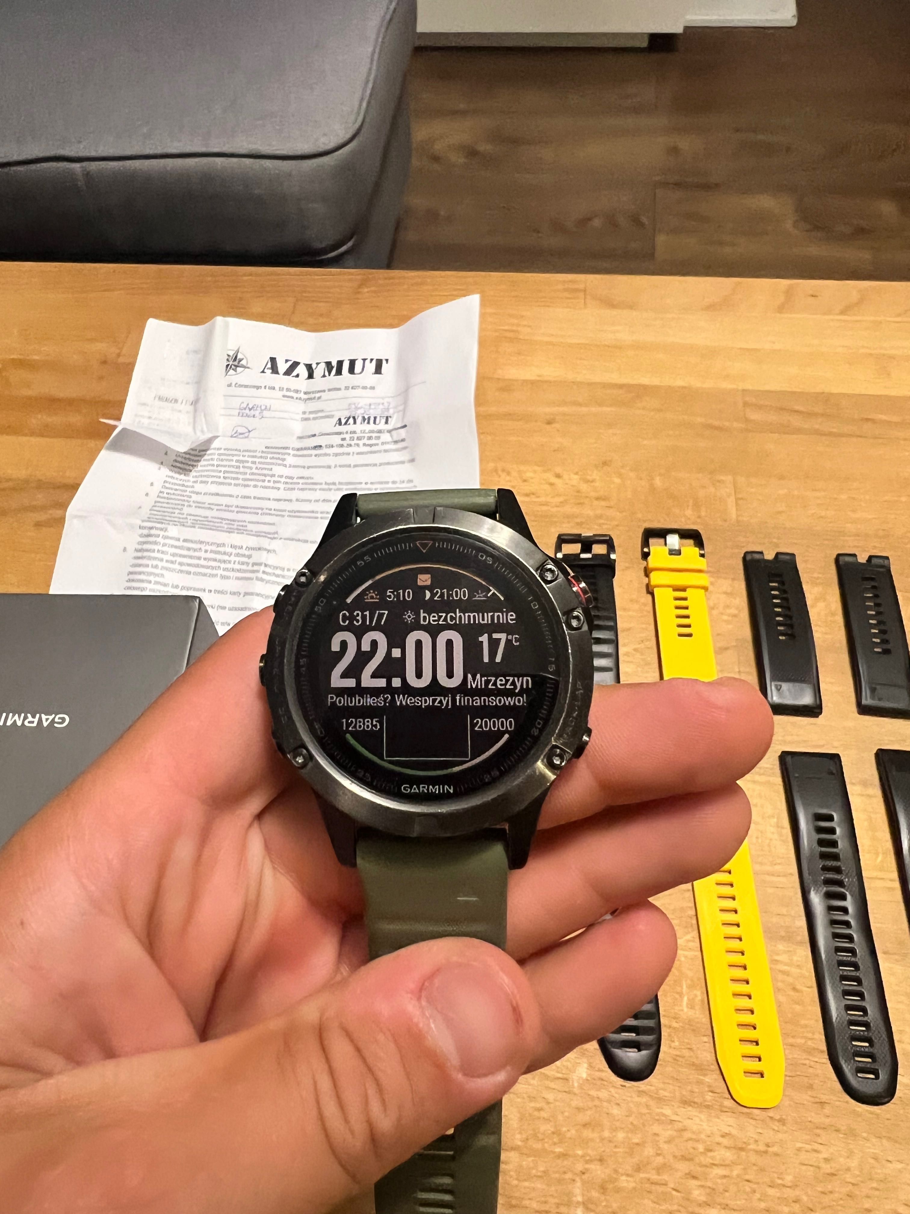 Garmin Fenix 5 / Stan bardzo dobry