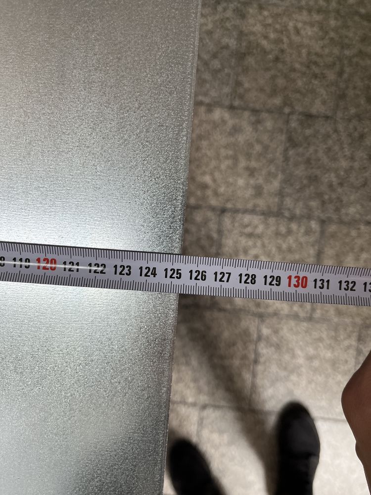 Blacha ocynkowana 0,5mm - 0,47m x 1,25m
