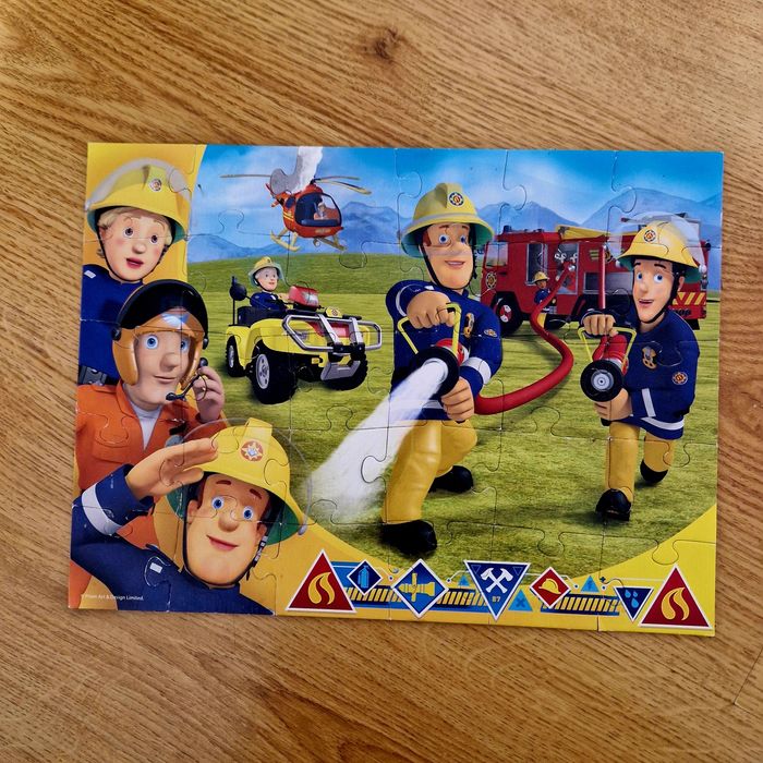 Puzzle strażak sam 30 elementów