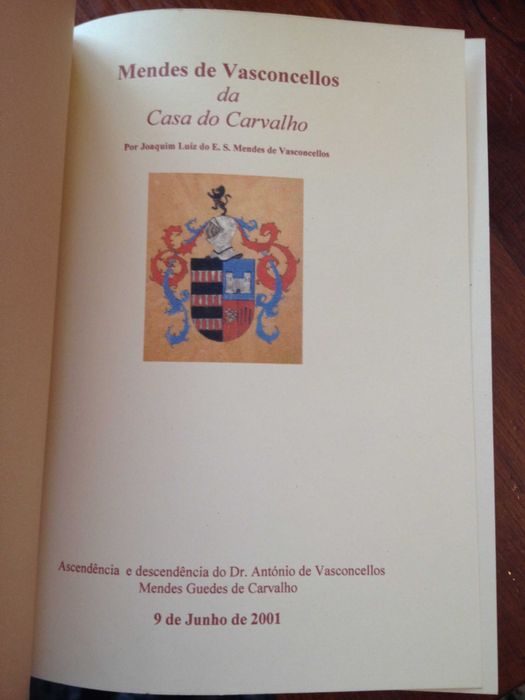Mendes de Vasconcellos da Casa do Carvalho