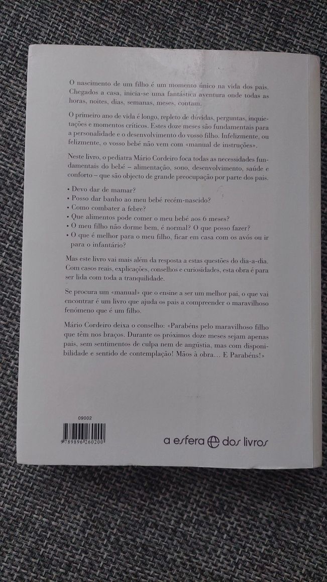 O Grande Livro do Bebé - Primeiro Ano de Vida - Mário Cordeiro

Inform