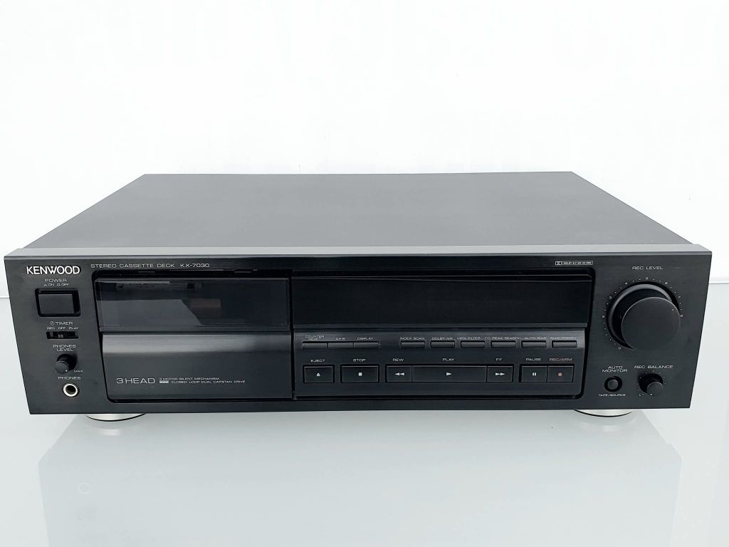 Magnetofon kasetowy Kenwood kx-7030 3 głowice
