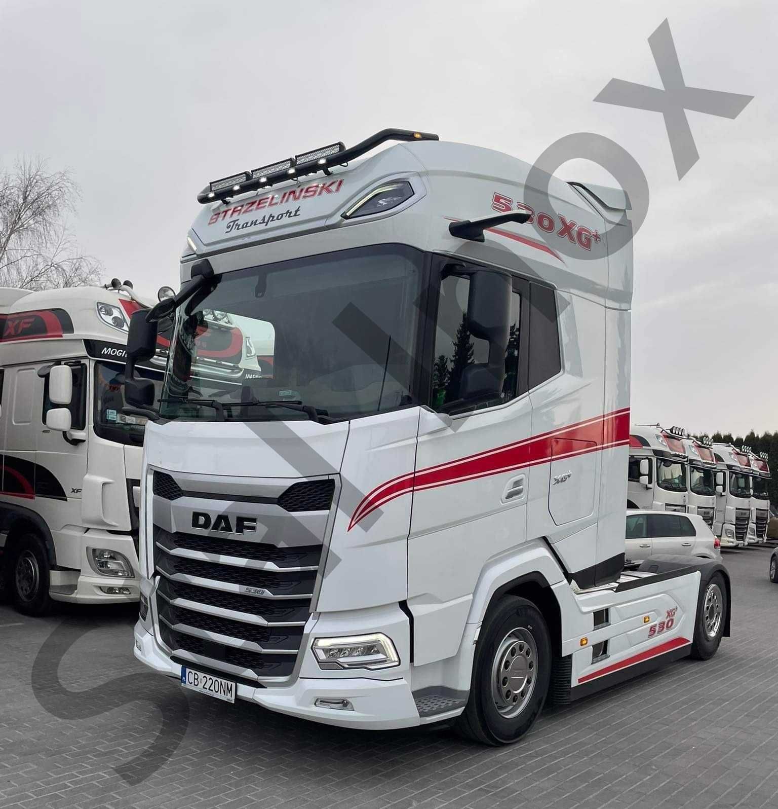 ORUROWANIE Górne DAF XG , XG + Nowy Daf, Daf Xf