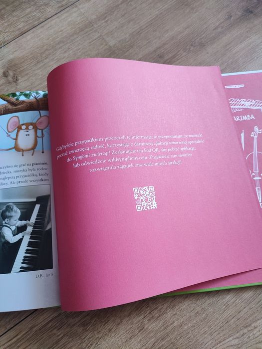 Symfonia zwierząt - książka z aplikacją