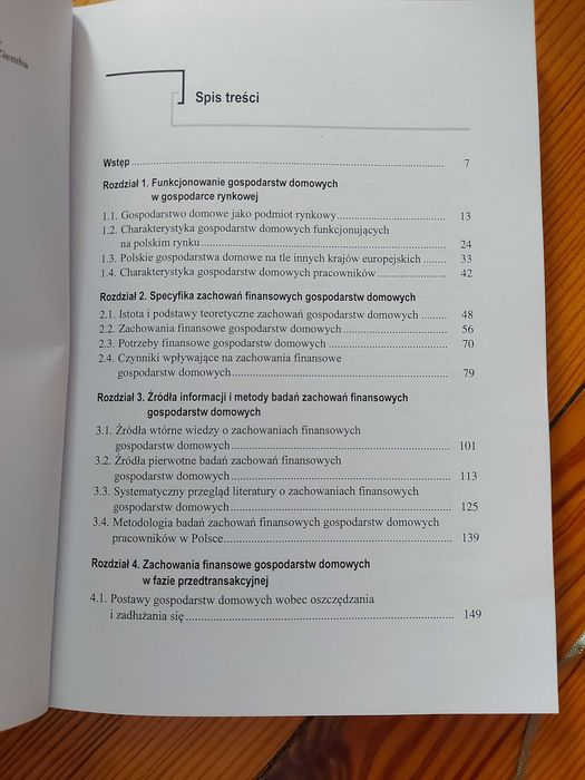 Zachowania finansowe gospodarstw domowych Jagoda Gola Sławomir Smyczek