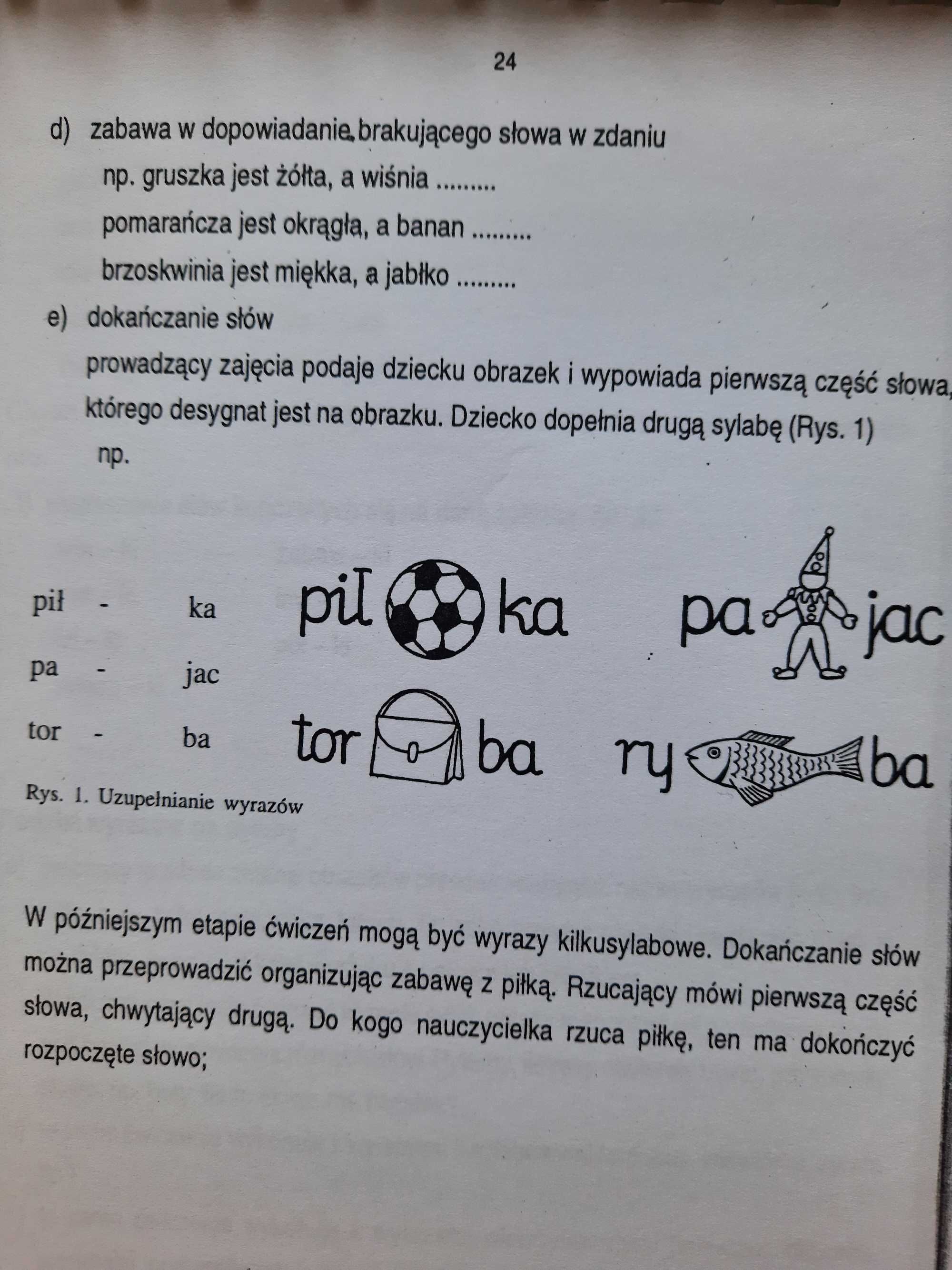 Praca korekcyj-kompens z dziećmi z trudnościami w pisaniu i w czytaniu