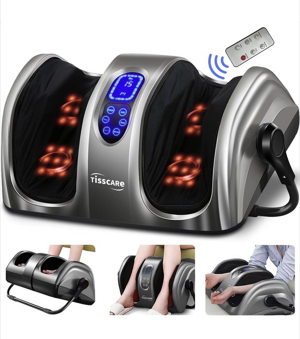 Tisscare masażer do stóp shiatsu podgrzewanie