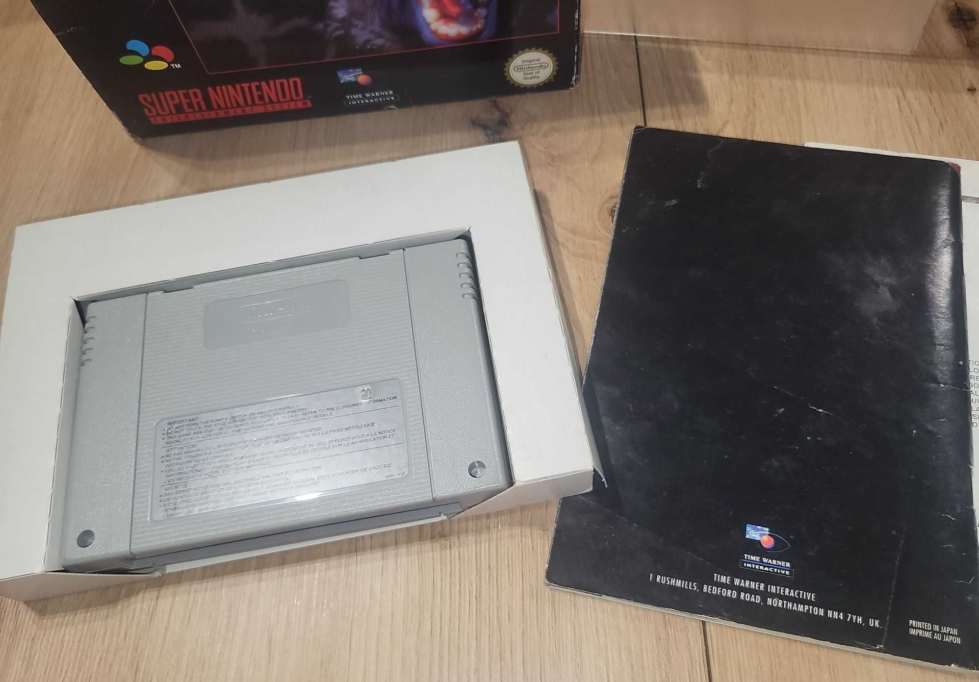 Gra Primal Rage - NINTENDO SNES - DB+ stan CIB Komplet +Protektor