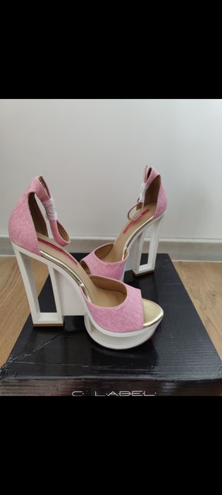 Босоножки в стиле Барби 36 р. C Label Dolce высокая платформа