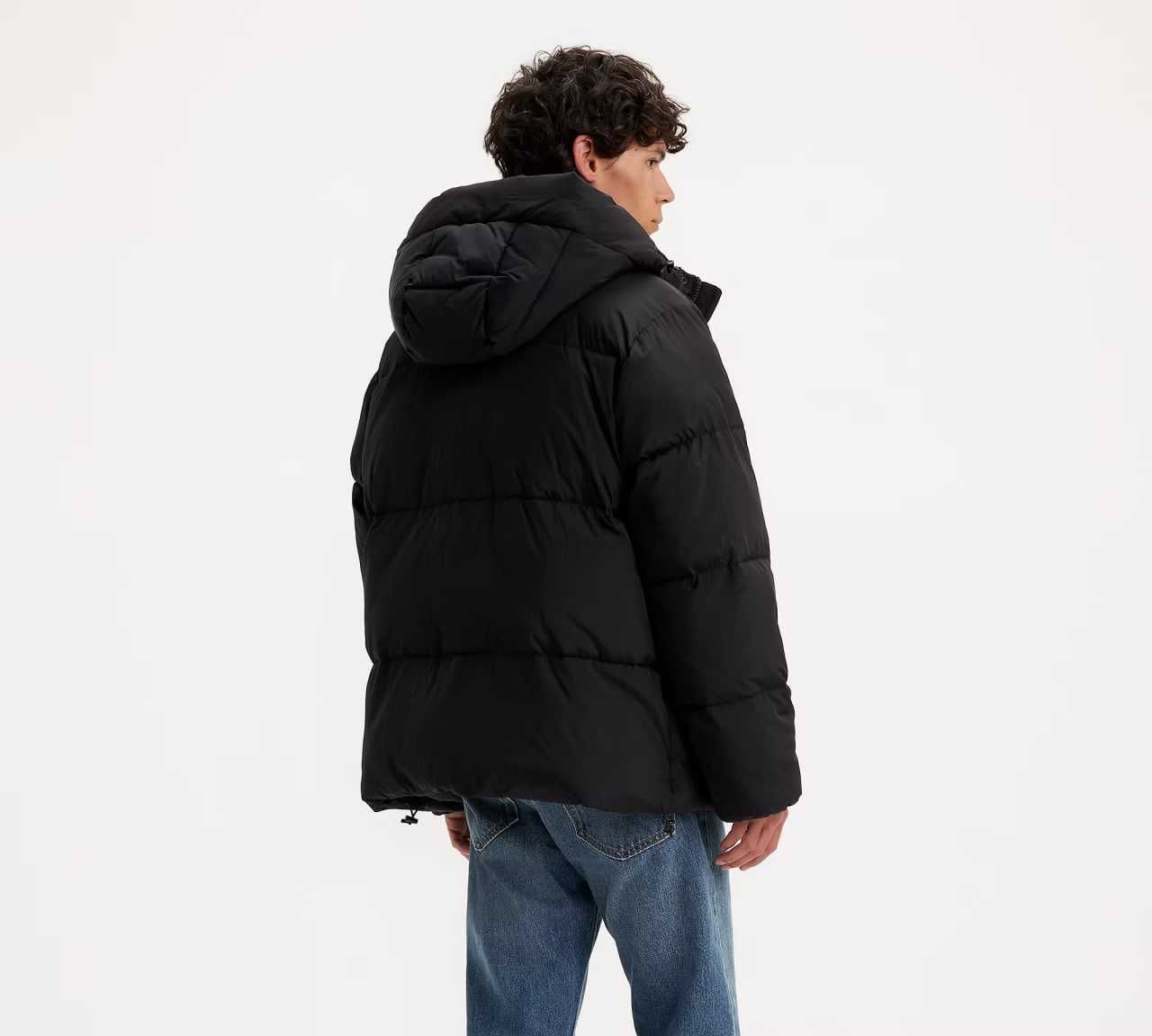 Чоловіча куртка Levi's NYLON HOODED PUFFER JACKET, Оригінал.