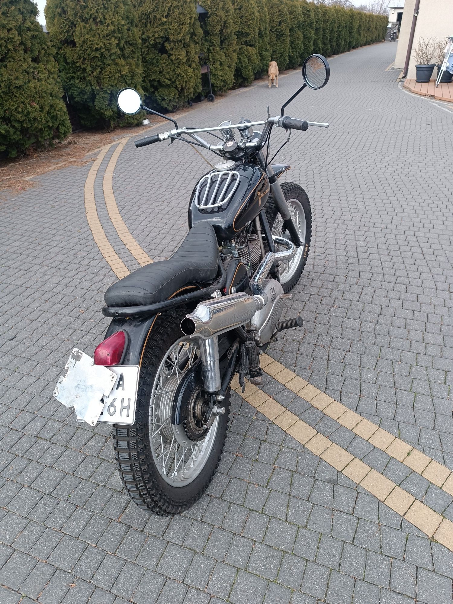 Junak m10 scrambler zamiana zamienię motocykl quad cross prl auto bus