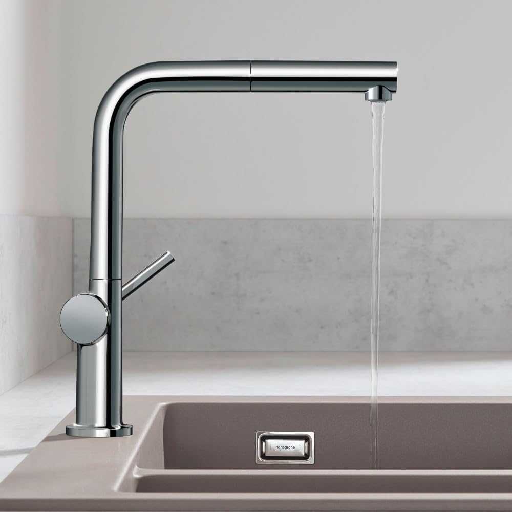 Hansgrohe Talis M54 (72840800) кухонний змішувач висувний вилив 360°