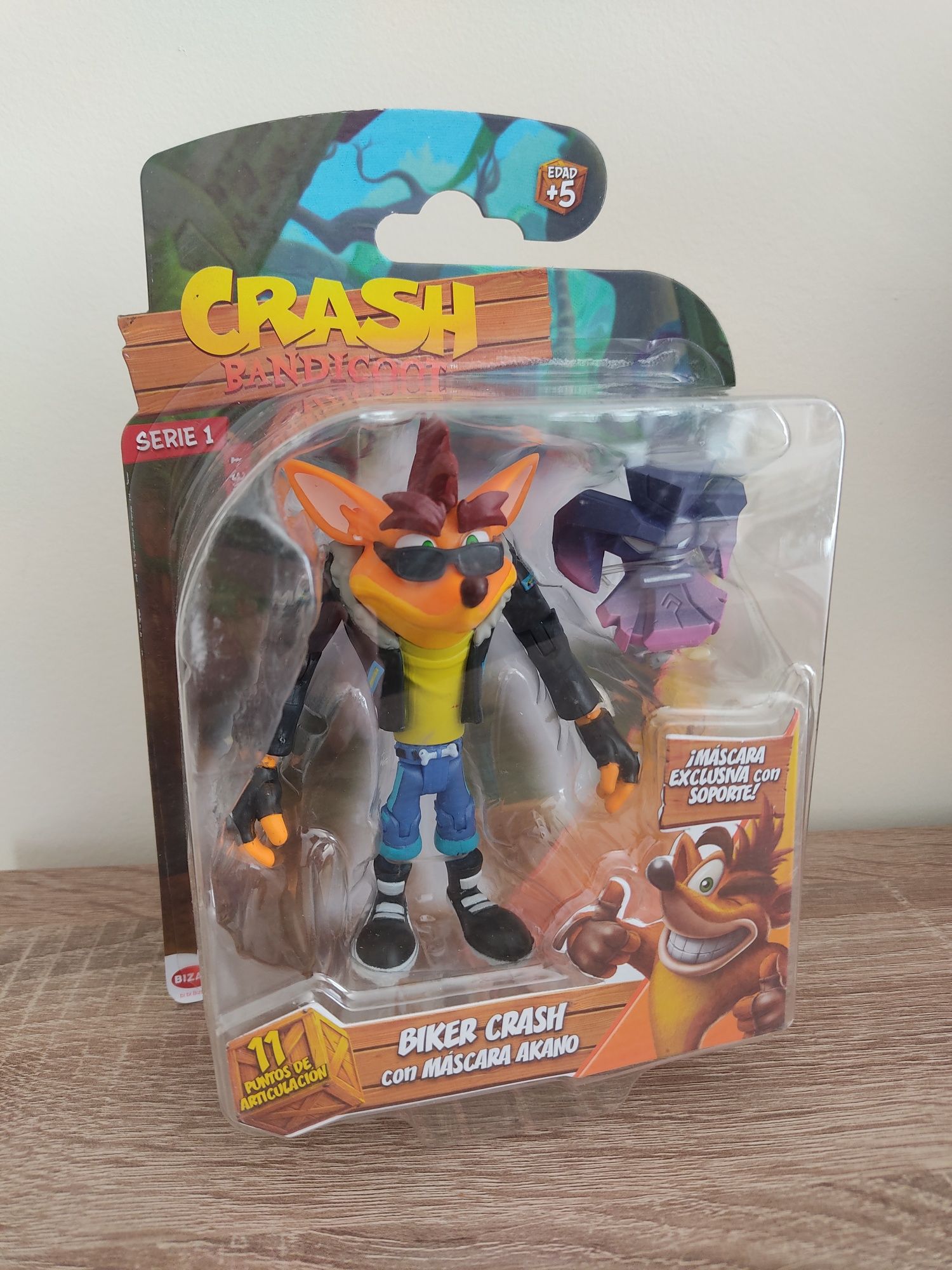 Figura Crash Bandicoot 4 - Biker Crash