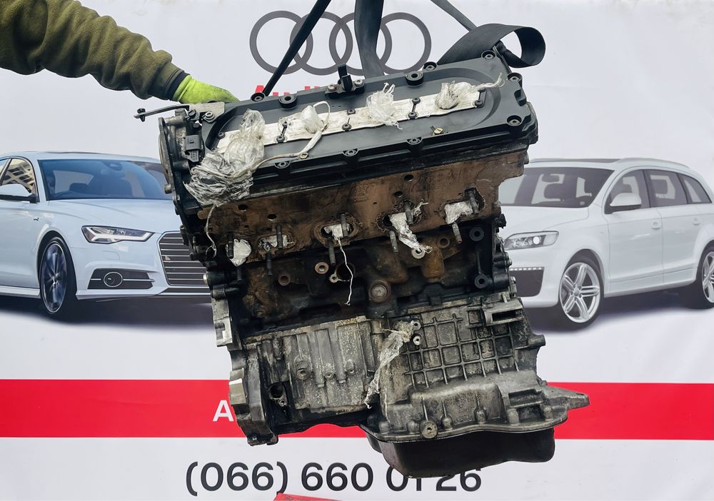 Двигун Мотор Двигатель Audi Q7 4L BTR 4.2TDI V8 Ауді А6С6 Авторозборка