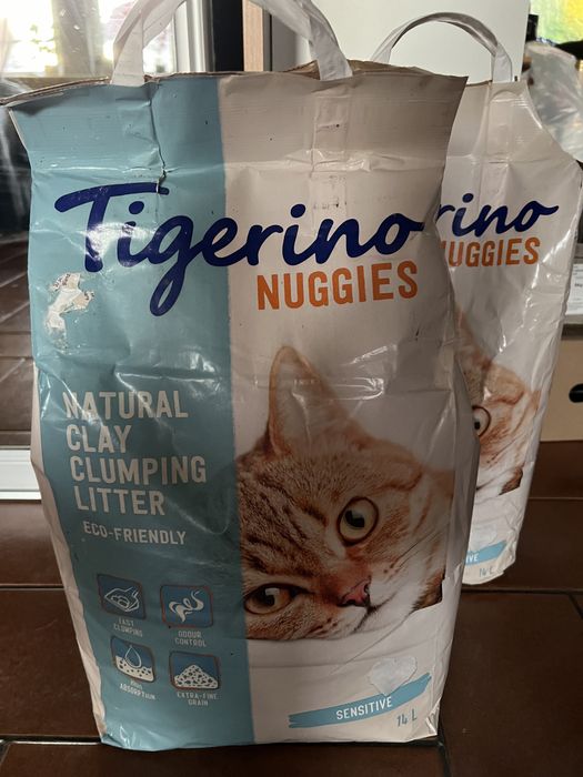 Żwirek dla kota Tigerino Nuggies Sensitive