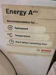 Стиральная машинка Bosch Energy A plus
