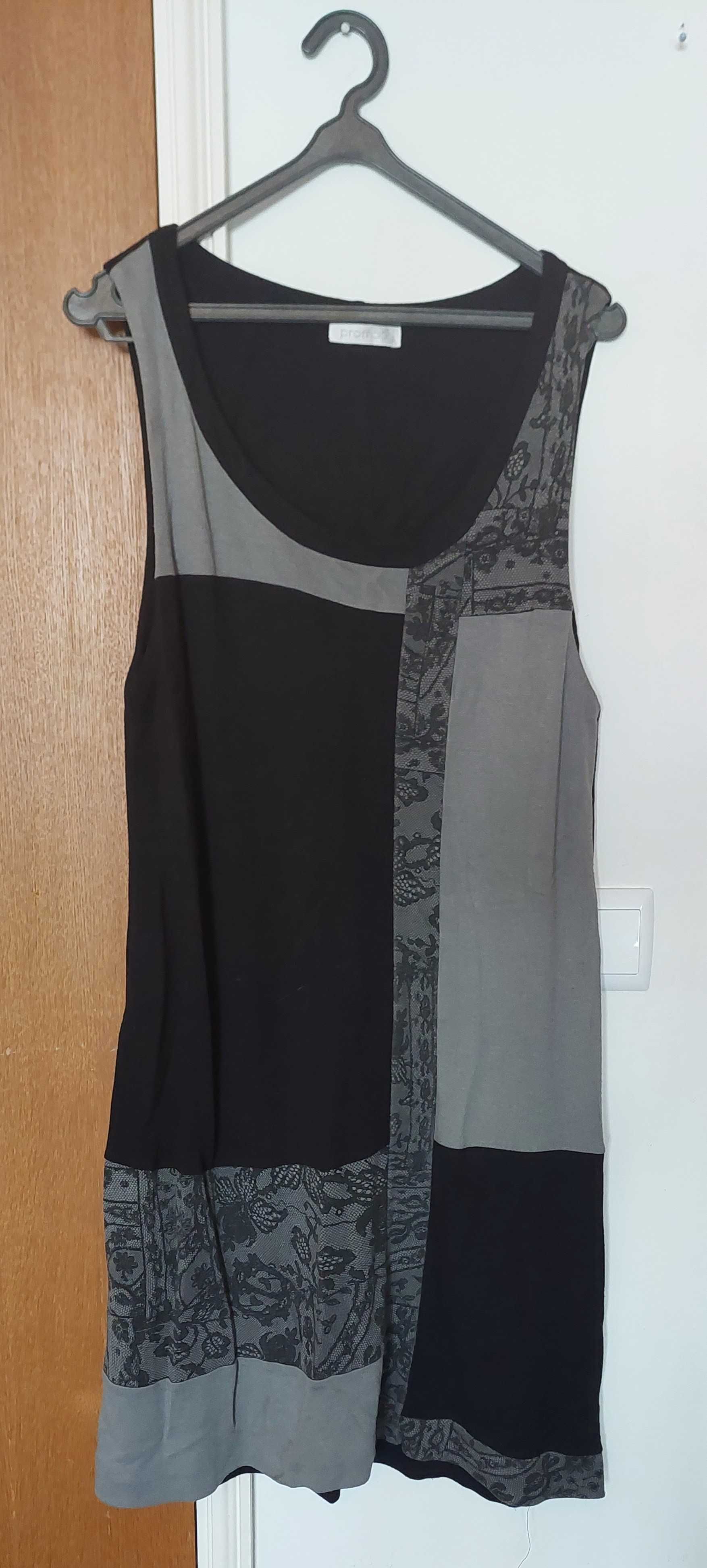 Vestido Promod Cinzento