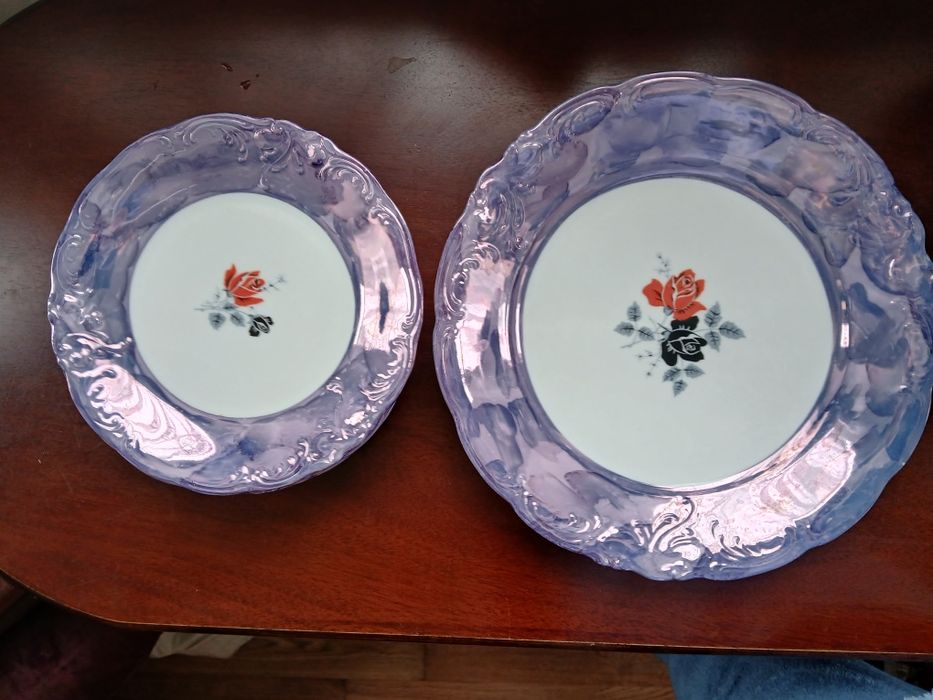 Wawel Fryderyka PRL cudny komplet deserowy 6+1
