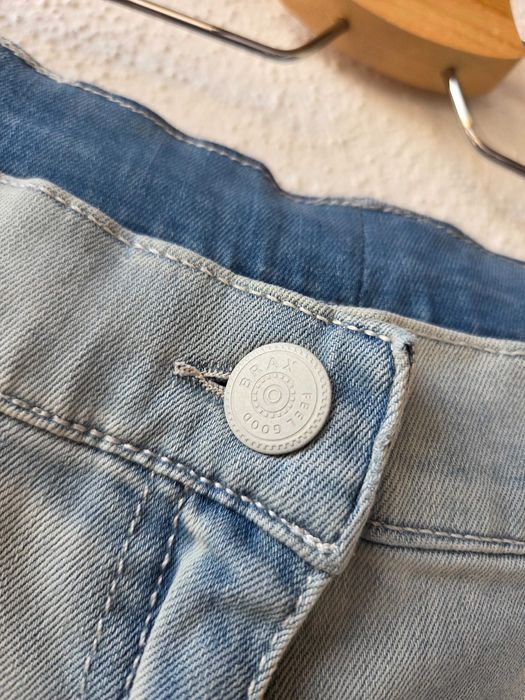 Calças de ganga super stretch denim da Brax, tamanho 42