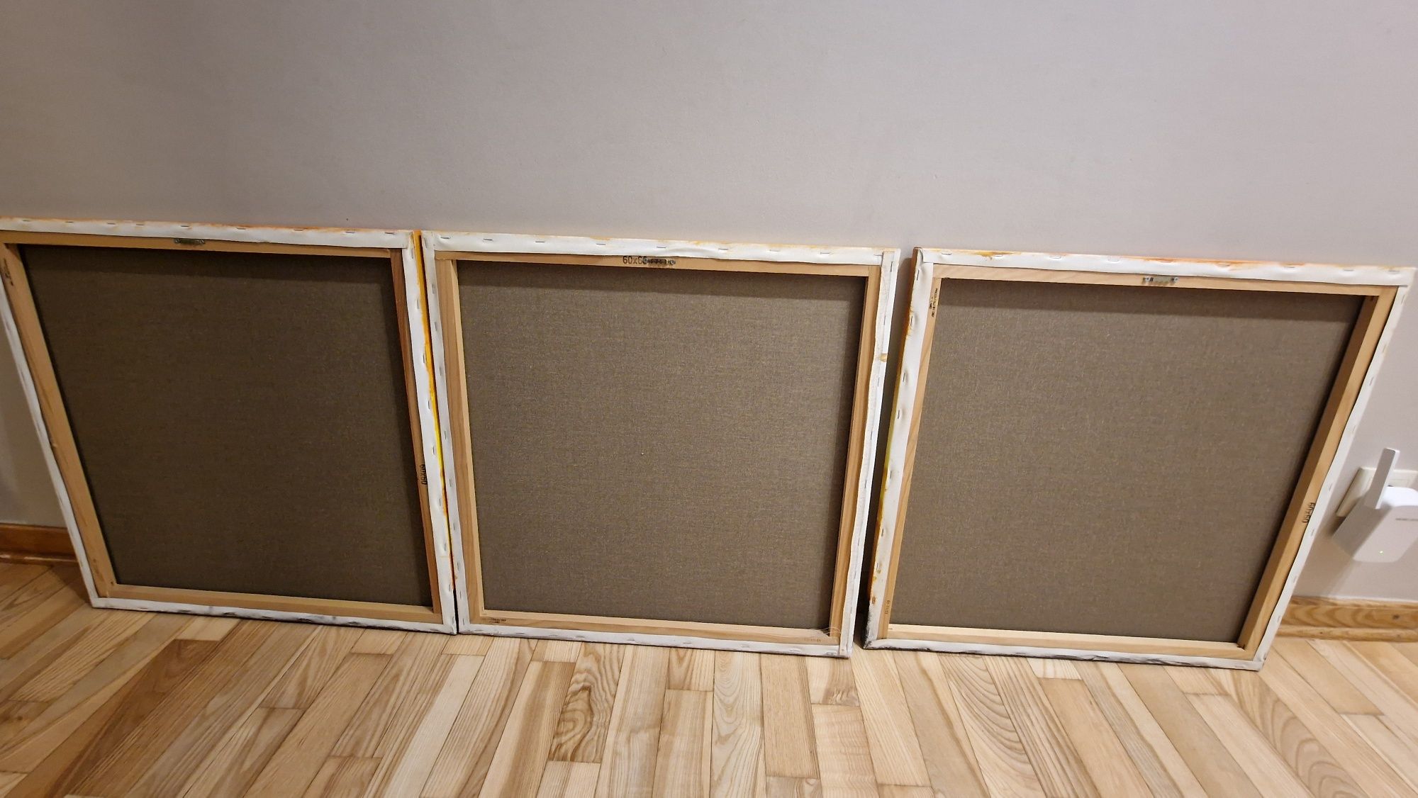 Obraz tryptyk 60x60 Jezierski Afryka