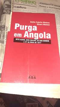 Purga em Angola livro Dalila Mateus 2007 raro